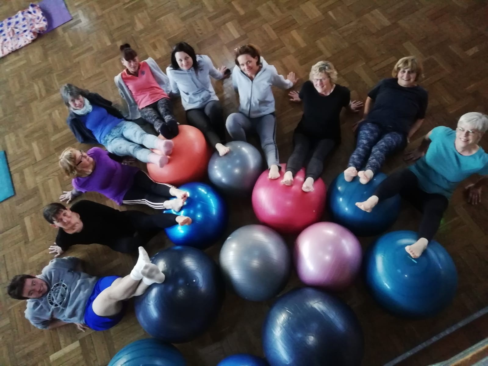 Yoga et ballon