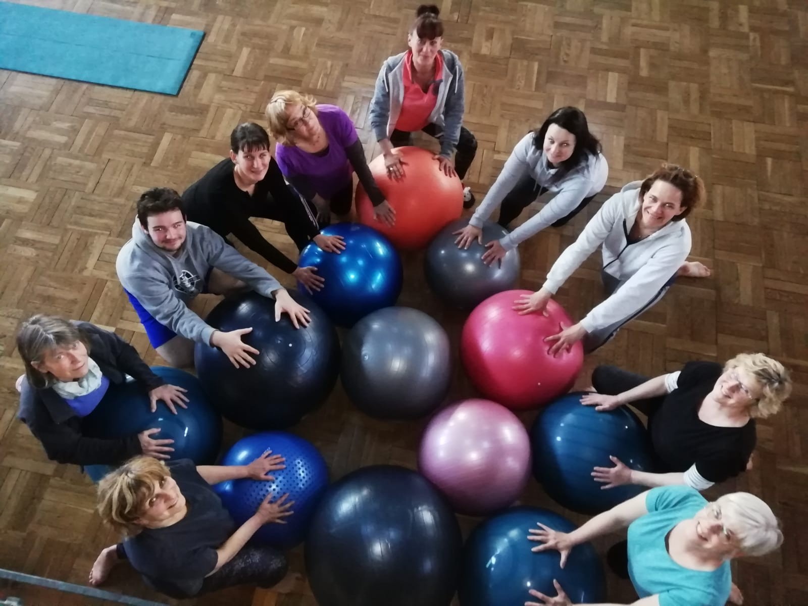 Yoga et ballon