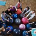 Yoga et ballon